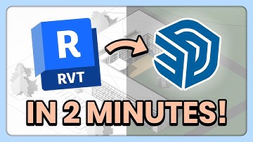 How to Export from Revit to SketchUp - Quickly Export Revit Model and Import into SketchUp