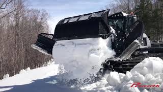Transport large volumes of snow with the PRINOTH Snow Bucket