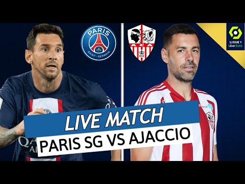 🔴🔵 PSG - AJACCIO LIVE / 🔥ALLEZ PARIS! / 🚨MESSI DE RETOUR ET TITULAIRE! LE CUP EN GREVE! / LIGUE 1