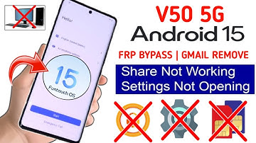 ✅Vivo V50 Frp Bypass || Setting Not Open Android 14 - 15 | Vivo V50 Google Account Bypass New Method