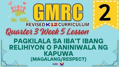 GMRC 2 | PAGKILALA SA IBA