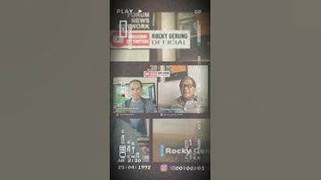 Rocky gerung:saya difitnah#shorts