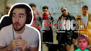 REACCIÓN A | BANDIDO, DUKI, REI, TIAGO PZK - NO ME CONOCEN (REMIX) (OFFICIAL VIDEO)
