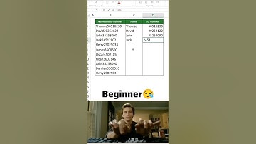 How to Separate Number & Text in Excel🤯 #excel #excelshortcuts #dataextractor #vlookup #exceltips