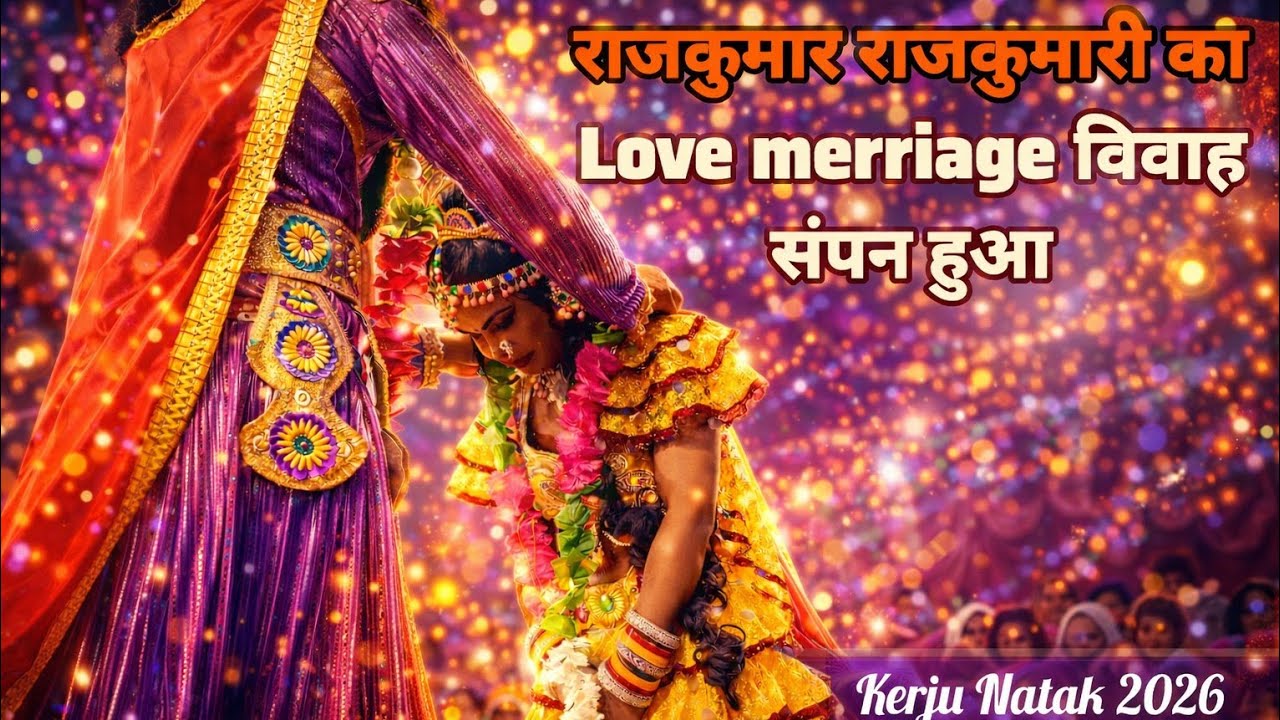 विवाह संपन हुआ // Viwah Sampan Huaa // Natak Video Kerju // 2026 Natak Video Kerju // Kerju Ka Natak