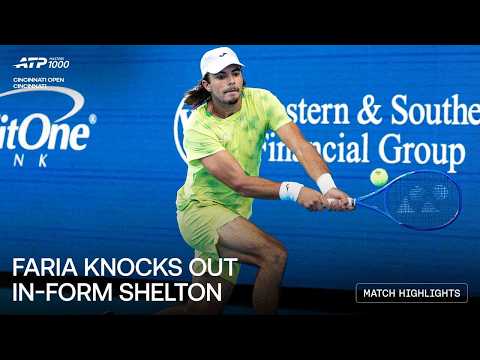 Video Jaime Faria vs Ben Shelton Highlights | Cincinnati Open 2026 Round Two