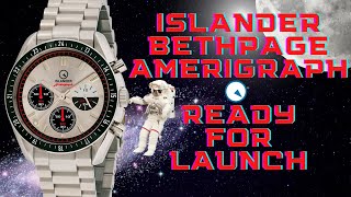 Islander Bethpage Amerigraph - USA Assembled 5 Jewel Chronograph