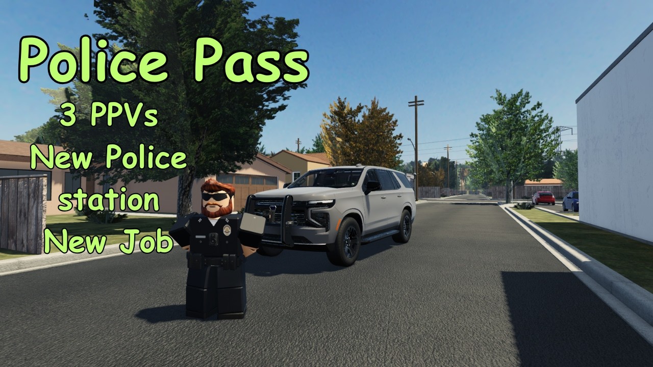 Police Pass Module Rewards Small Police Pass review Mojave Valley Roblox! - YouTube