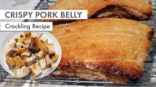 How To Make Crispy Pork Belly The Easiest Crispy Pork Crackling Recipe