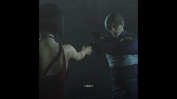 oh leon... #residentevil