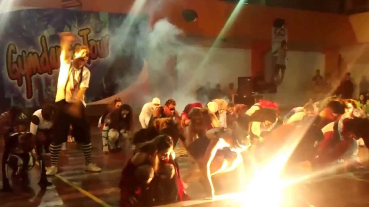 COREO DE LOS MONSTRUOS - SOL DANCE,GYM DANCE TOUR, 2013 -