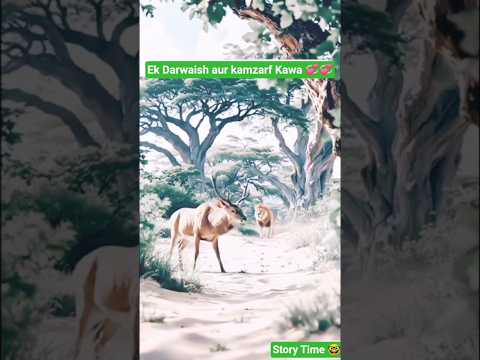 Ek kamzarf Kawa aur ek Darwaish ki Dastaan 💞🥰 #viral #viralvideo #viralstory #moralstories