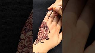 Eid back hand mehndi design ♥️