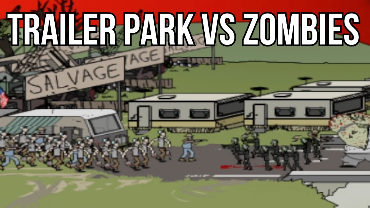 This Forgotten Ninjakiwi Zombie Game is Crazy (Zombie Trailer Park)