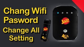 How to Change Jazz 4G LTE WiFi Device Password (2019)