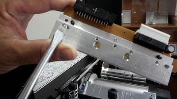 Zebra 110Xi4   Replace Printhead