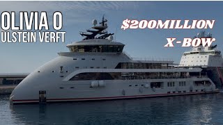 X-Bow OLIVIA O MegaYacht departing Monaco
