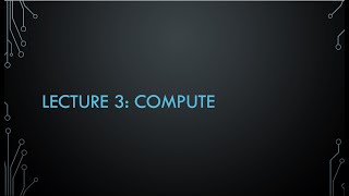 Lecture 3: Virtualization and Virtual Machines