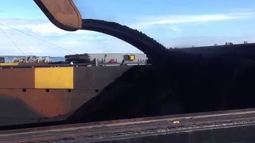 Loading Coal on a Cape Class Ship at Westshore Terminals