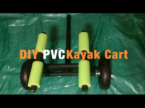 Build a kayak cart - DIY kayak cart www.PalmettoKayakFishing.com 