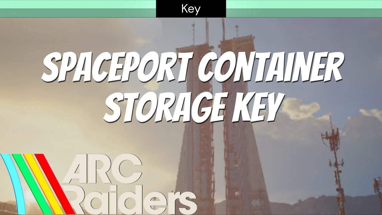 Use The Spaceport Container Storage Key 