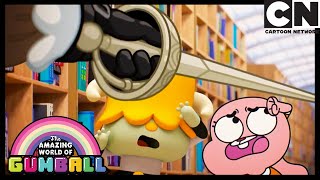 Bust up in the library | The Buddy | Gumball | Cartoon Network