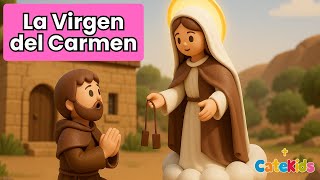 Our Lady of Mount Carmel: A Mother Who Never Abandons 💫 | Meaning of the Scapular 🙏✨ | Catekids