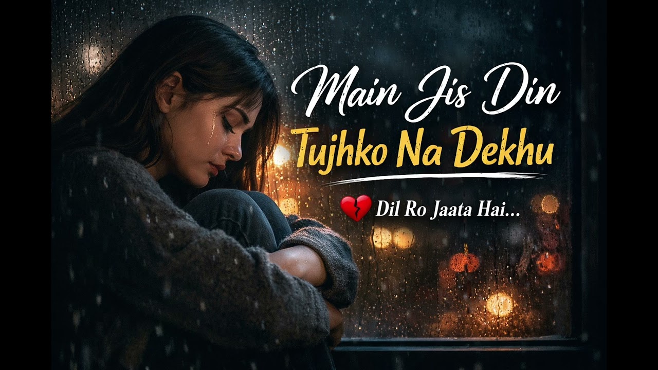 Main Jis Din Tujhko Na Dekhu 💔(slowed and reverb)|New Sad Song 2026