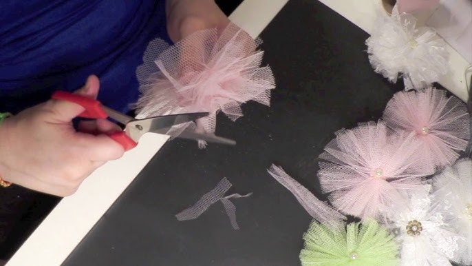 Tuto] Noeud bicolore en tulle 