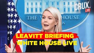 White House Briefing LIVE | Karoline Leavitt Briefs Press Ahead Of Trump's Address | Election | Iran