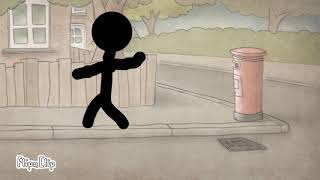 Quick Gif: Stickman falling (Read Desc)