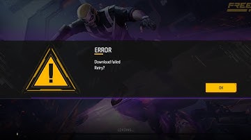 free fire download failed retry problem solve tamil