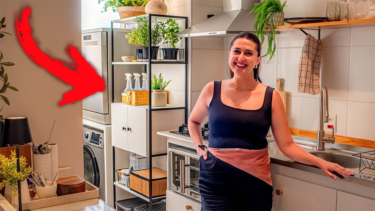 FINALMENTE ARRUMEI A MINHA LAVANDERIA - DIÁRIO DE REFORMA | EP. 07