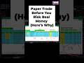 Paper Trade Before You Risk Real Money (Here’s Why) #shorts #trading #tradingplan