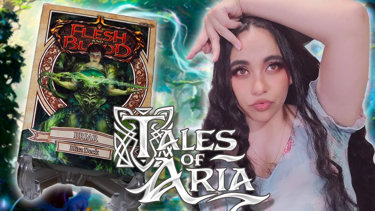 Blitz Deck Briar FIRST REVEAL! | Flesh and Blood Tales of Aria