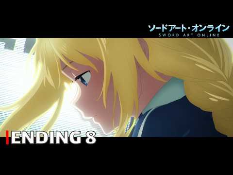 Sword Art Online | Ending 8 - unlasting | 4K Creditless | CC