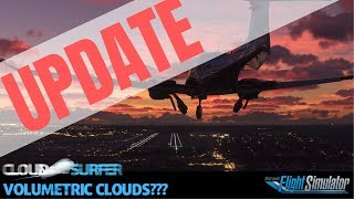 Microsoft Flight Simulator 2020 UPDATE - Volumetric Clouds? screenshot 5