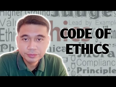 Video: Ano ang isang code of ethics at ano ang layunin ng quizlet?