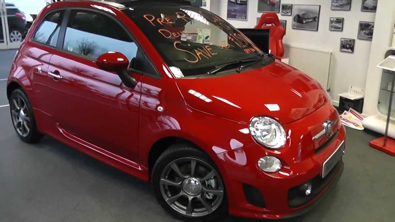 Pre Reg Car | Abarth 500C | Officina Red | WR63EFL | Wessex Garages | Feeder Road | Bristol