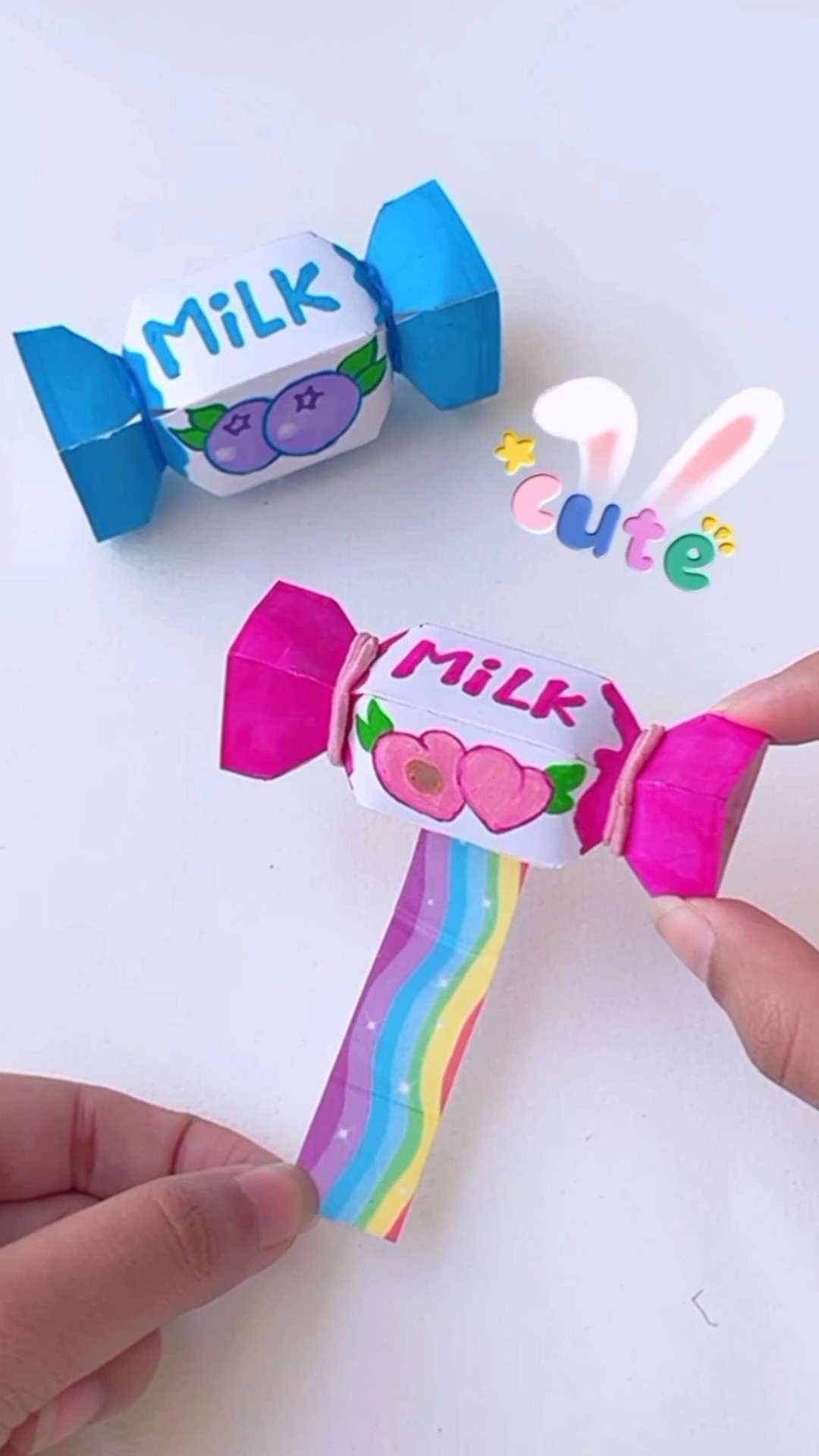 Candy kawaii tape ? #shorts #diy #love #craft #tonniartandcraft