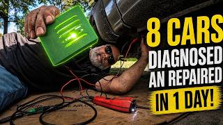 Full Day Of Diagnosis & Repairs | 8 Cars In 1 Day | Plus Bonus Chaos