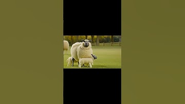 Shaun the Sheep: Real Life to Cartoon Version  #domoai #anime #aivideo #shaunthesheep