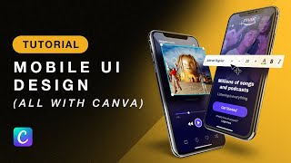 Mobile UI Design with Canva (Complete Guide) screenshot 2