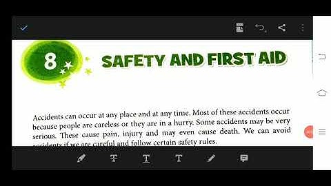 Class 3 science chapter 8 safety and first aid about safety rules at home