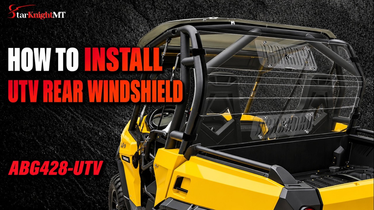 ABG428-UTV installation video