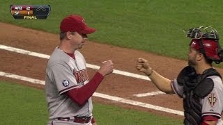 ARI@SF: Ziegler earns save in D-backs' 2-1 victory