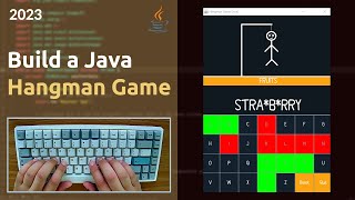 ASMR Programming - Hangman Game - Java Swing Tutorial screenshot 1