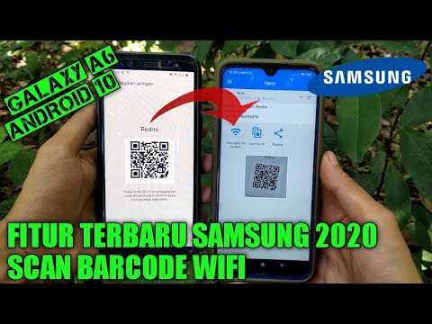 Cara Mudah Berbagi Password WiFi Dengan Scan Barcode Di HP Samsung ( Android 10 )