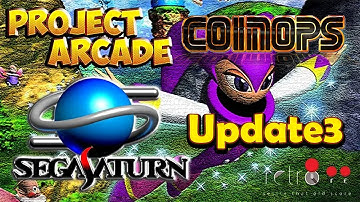 CoinOPS | Project Arcade |Sega Saturn Theme Add On | Update 3
