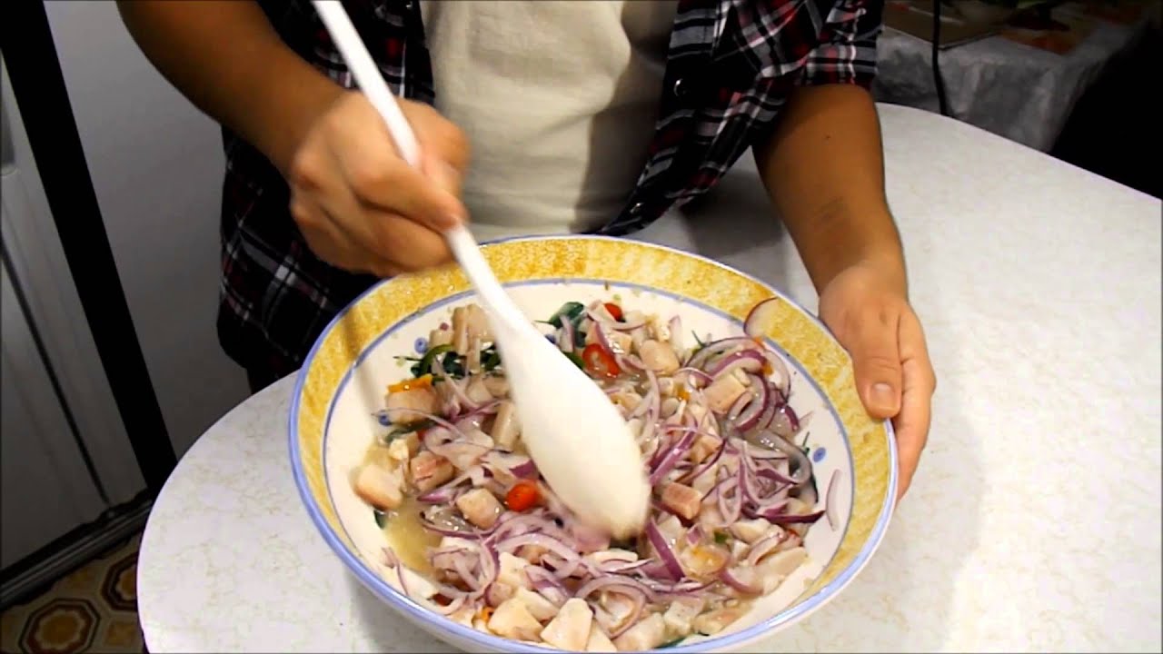 PERUVIAN CEVICHE - YouTube